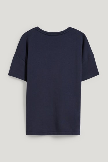 Donna - T-shirt basic - blu scuro