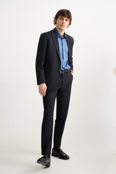 Herren - Businesshemd - Regular Fit - Kent - bügelleicht - blau