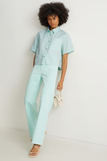 Femmes - Chemisier - vert menthe