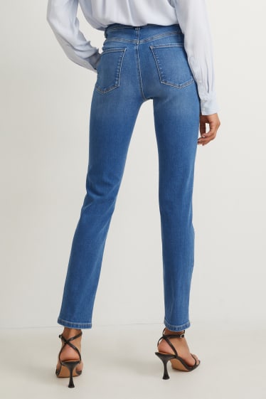 Damen - Slim Jeans - High Waist - Shaping-Jeans - LYCRA® - jeans-hellblau