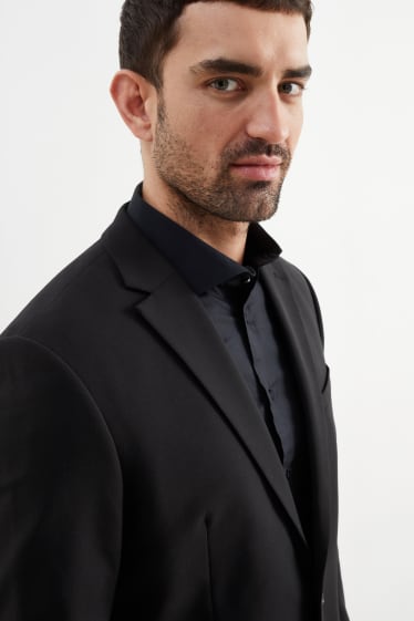 Heren - Colbert uit het combi-systeem - slim fit - Flex - LYCRA® - zwart