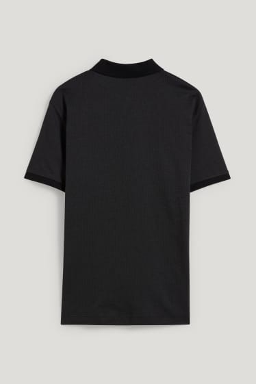 Men - Polo shirt - black