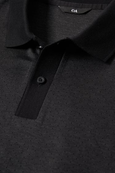 Men - Polo shirt - black