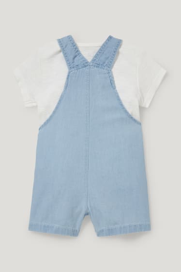 Baby Boys - Baby-Outfit - 2 teilig - cremeweiß