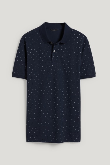 Herren - Poloshirt - dunkelblau