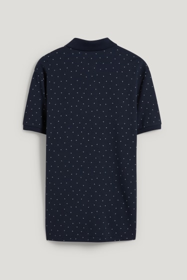 Herren - Poloshirt - dunkelblau