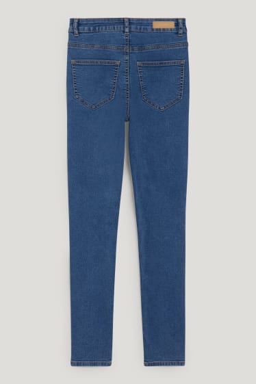 Clockhouse Girls - CLOCKHOUSE - Super Skinny Jeans - High Waist - jeans-blau