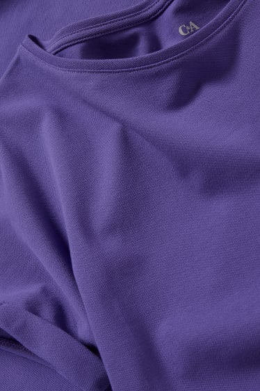 Femmes - Robe-T-shirt basique - violet