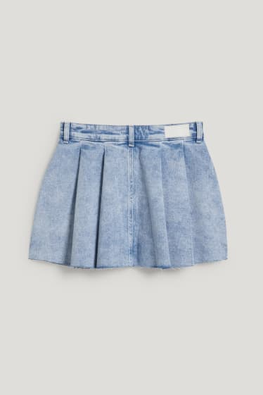 Clockhouse Girls - CLOCKHOUSE - gonna di jeans - jeans azzurro