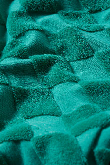 Esclusiva online - CLOCKHOUSE - pantaloni di jersey - comfort fit - a quadretti - verde