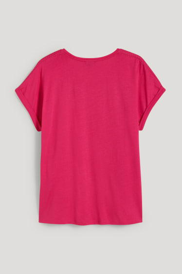 Femmes - T-shirt - rose