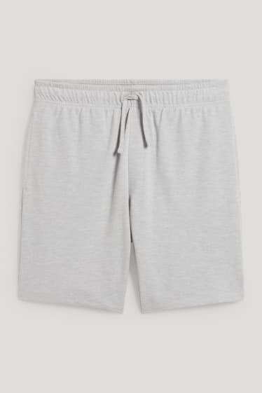 Herren - Sweatshorts - Flex - hellgrau-melange