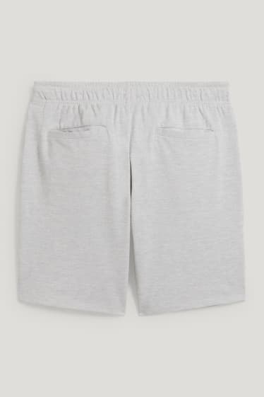 Herren - Sweatshorts - Flex - hellgrau-melange