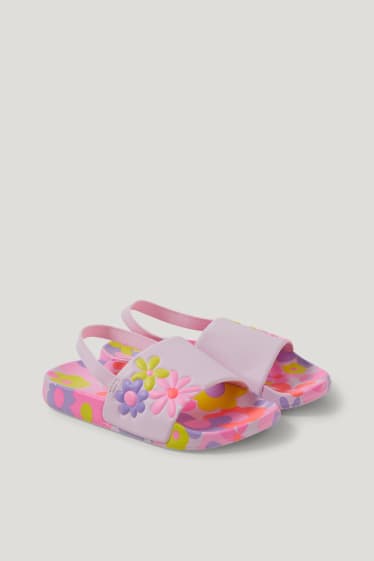 Toddler Girls - Sandals - floral - rose