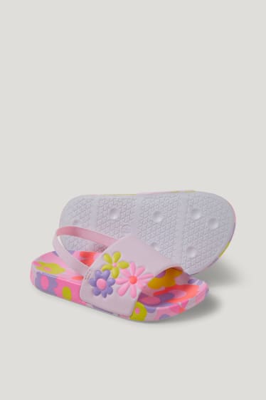 Toddler Girls - Sandals - floral - rose