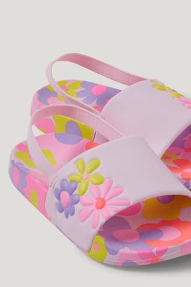 Toddler Girls - Sandals - floral - rose