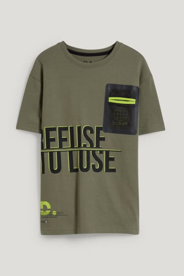 Garçons - T-shirt - vert