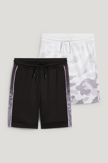 Kids Boys - Multipack of 2 - shorts - black