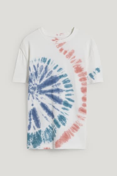 Bambini: - Maglia a maniche corte - fantasia - bianco crema