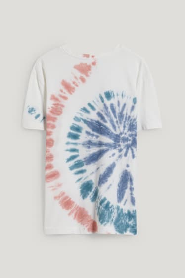 Bambini: - Maglia a maniche corte - fantasia - bianco crema