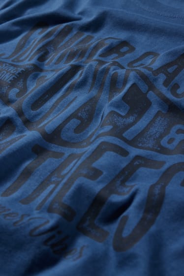 Home XL - Samarreta - blau fosc