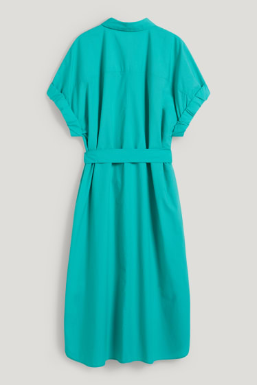 Dames - Blousejurk - lichtgroen