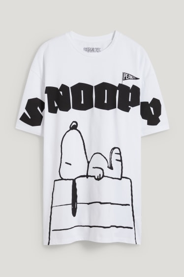 Clockhouse homme - T-shirt - Snoopy - blanc