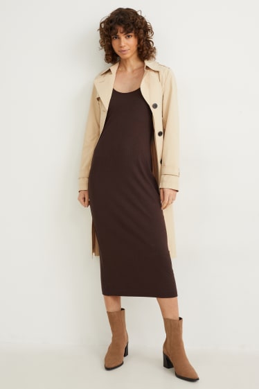 Femmes - Robe - marron foncé