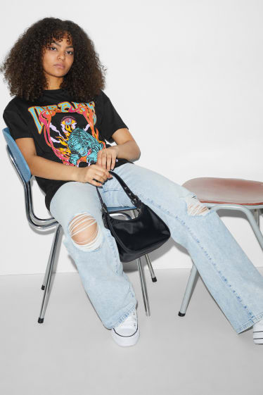 Clockhouse Girls - CLOCKHOUSE - T-shirt - zwart