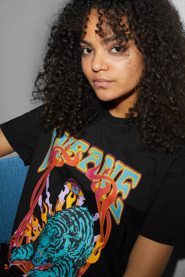 Clockhouse Girls - CLOCKHOUSE - T-shirt - zwart