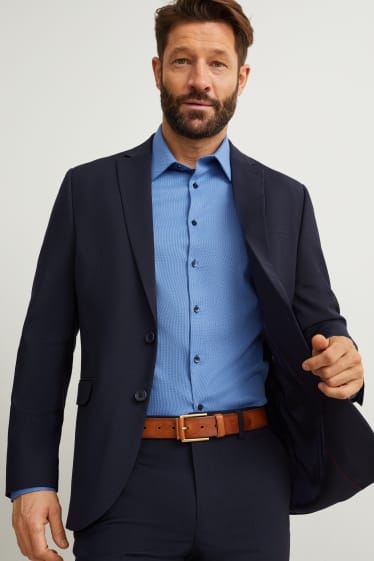 Hommes - Ceinture en cuir - marron