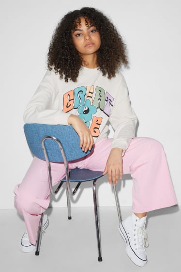 Clockhouse Girls - CLOCKHOUSE - Sweatshirt - cremeweiss
