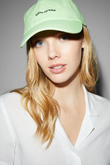 Clockhouse femme - CLOCKHOUSE - casquette - vert clair