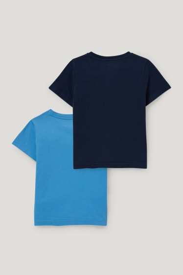 Exclusiv online - Multipack 2 buc. - Dino - tricou cu mânecă scurtă - albastru deschis