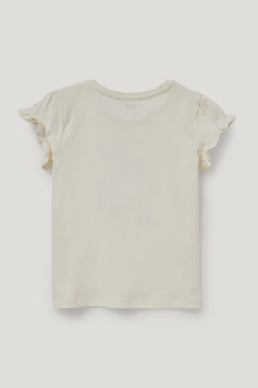 Toddler Girls - Kurzarmshirt - cremeweiß