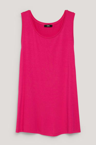 Donna - Top basic - fucsia