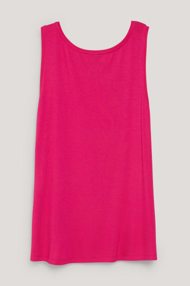 Donna - Top basic - fucsia