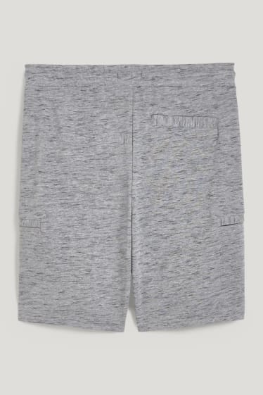 Clockhouse Boys - Sweatshorts - grau-melange