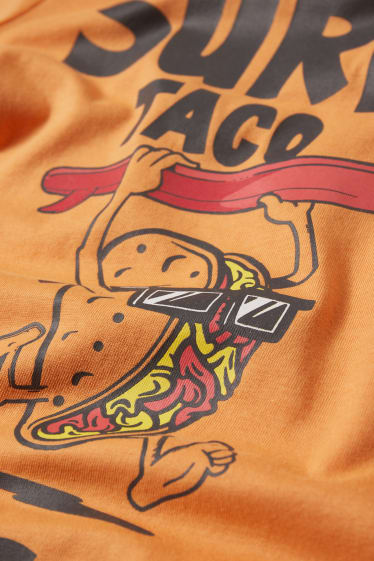 Bambini: - T-shirt - arancione