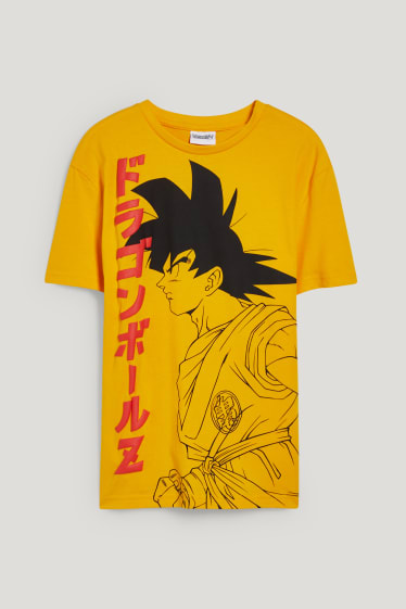 Reverskraag - Dragon Ball - T-shirt - licht oranje