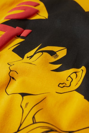 Reverskraag - Dragon Ball - T-shirt - licht oranje