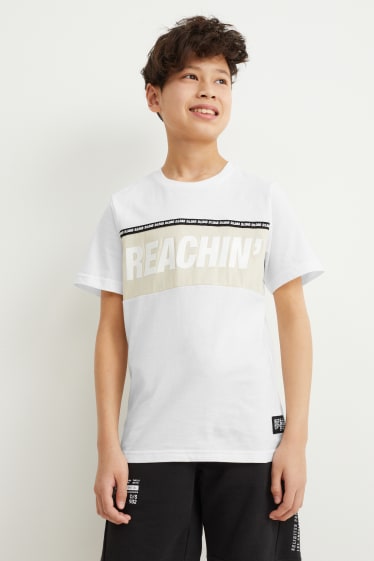 Kids Boys - Kurzarmshirt - weiß
