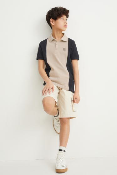 Garçons - Polo - gris