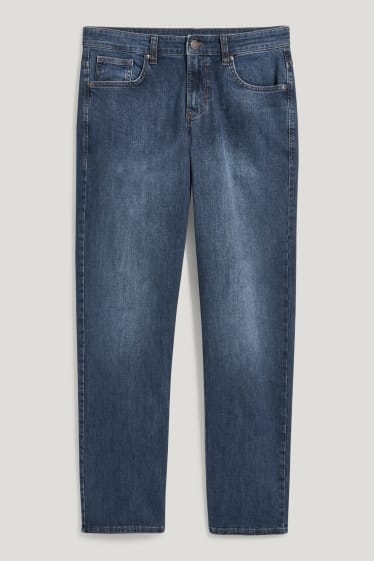 Hommes - Straight jean - LYCRA® - jean bleu foncé