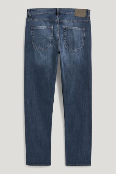 Hommes - Straight jean - LYCRA® - jean bleu foncé