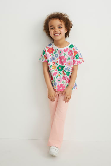Toddler Girls - Confezione da 2 - t-shirt - fucsia