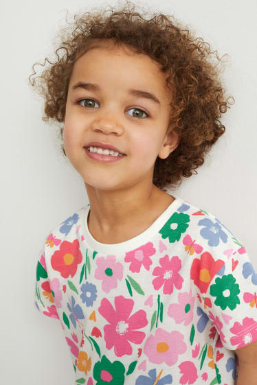 Toddler Girls - Confezione da 2 - t-shirt - fucsia
