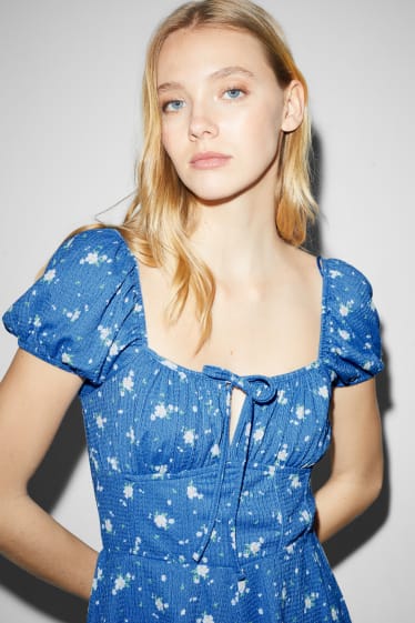 Clockhouse Girls - CLOCKHOUSE - playsuit - floral - blue