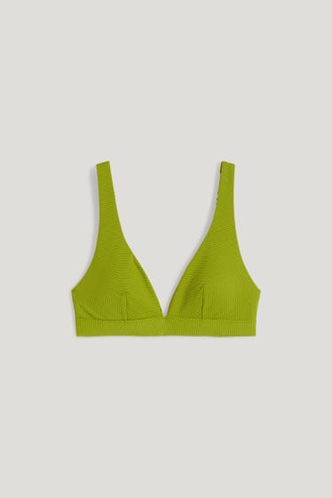 Femei - Top bikini - cupe triunghiulare - vătuit - LYCRA® XTRA LIFE™ - verde