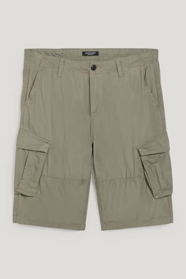 Clockhouse Boys - Cargoshorts - grün